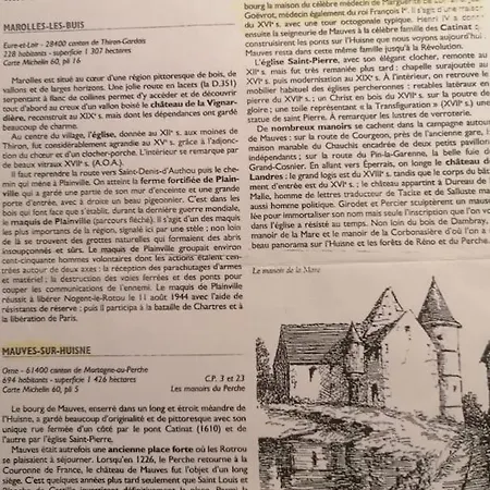 Maison Pittoresque Avec Jardinet * Mauves-sur-Huisne